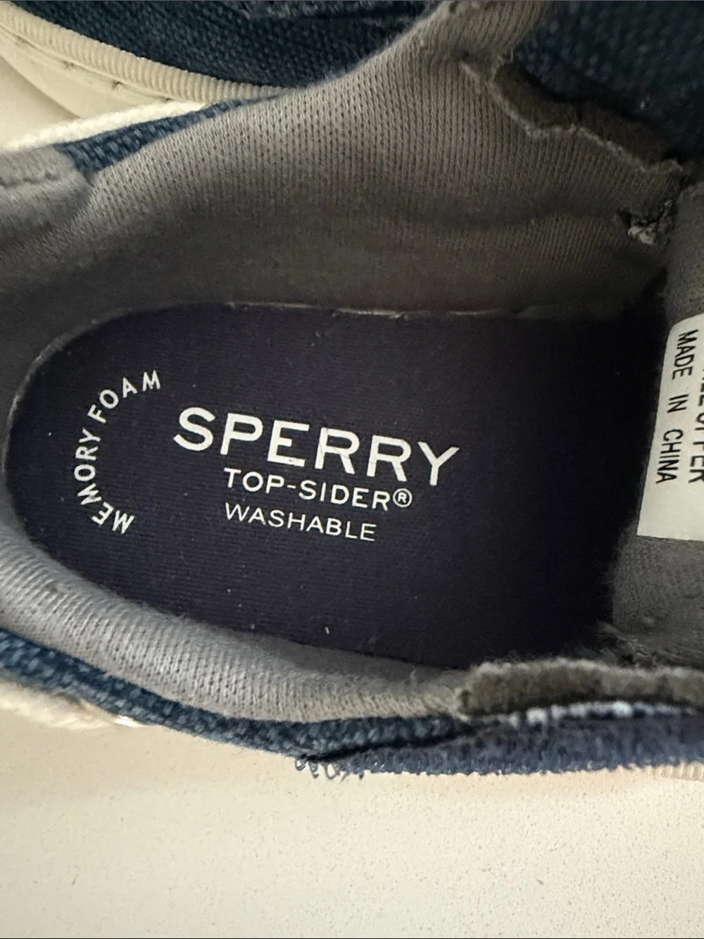 Kids Denim Blue sea ketch topsidder sperry’s